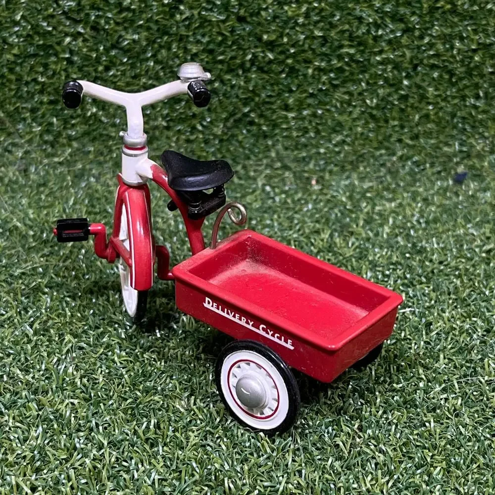 Vintage Garton Delivery Cycle #3 Sidewalk Cruiser Hallmark Keepsake Ornament